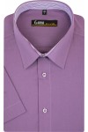 Camasa cu maneca scurta slim uni mov