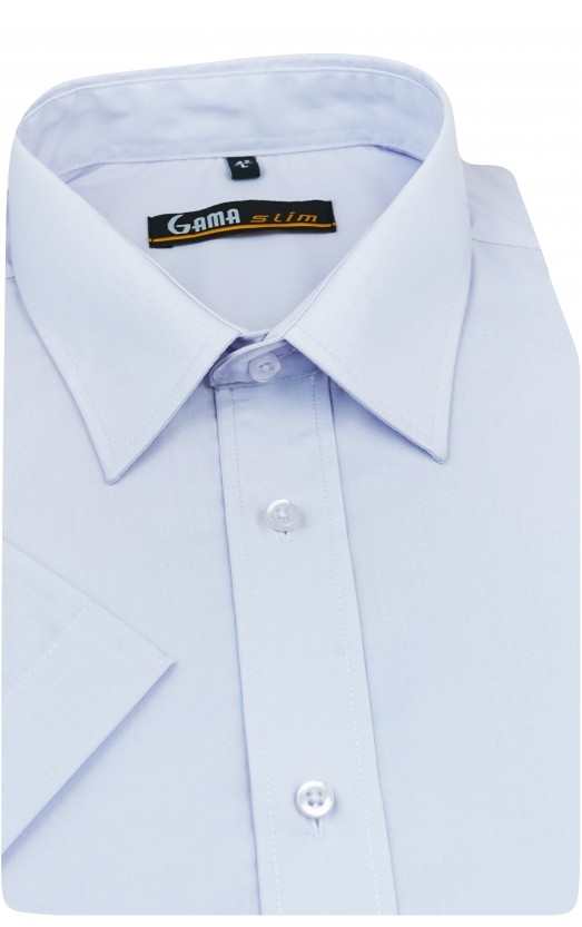 Camasa cu maneca scurta slim mov