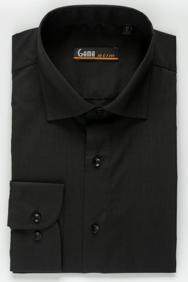 Camasa slim fit neagra
