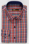 Camasa casual cu carouri slim fit