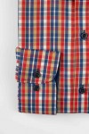 Camasa casual cu carouri slim fit