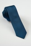 Cravata ingusta bleumarin