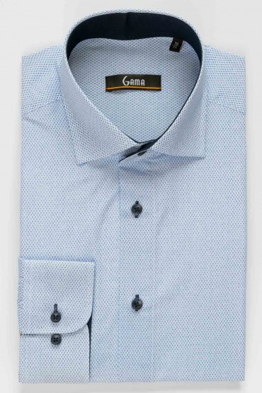 Camasa casual regular cu romburi