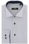 Camasa slim cu imprimeu mixt