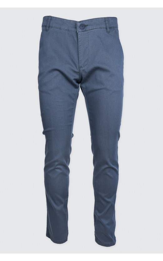 Pantaloni casual chino slim bumbac jeans