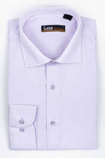 Camasa slim mov uni Tall fit