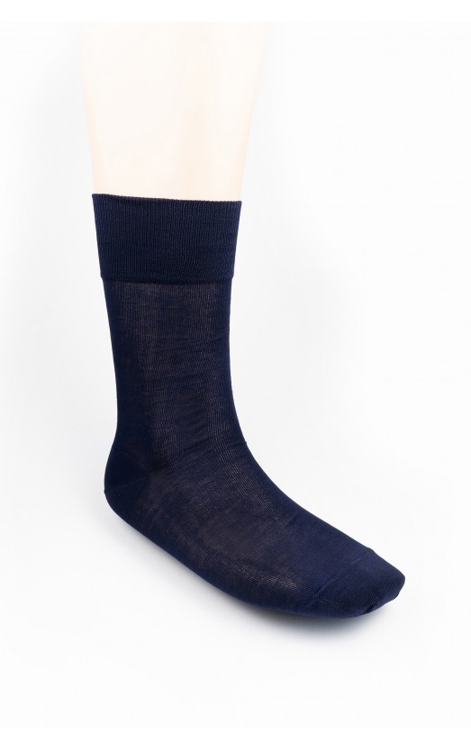 Sosete barbatesti lungi bleumarin